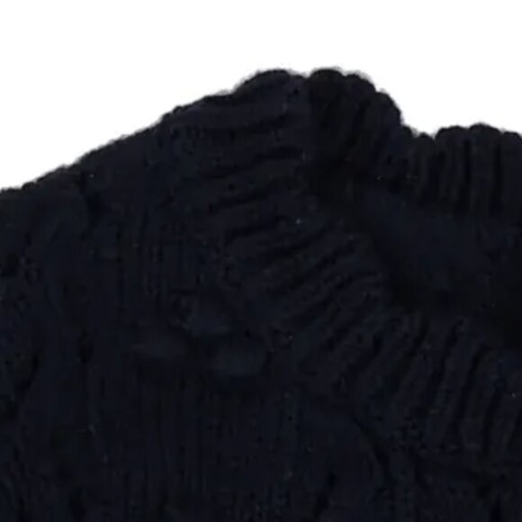 neutral gender blue knit sweater - Picture 3 of 3